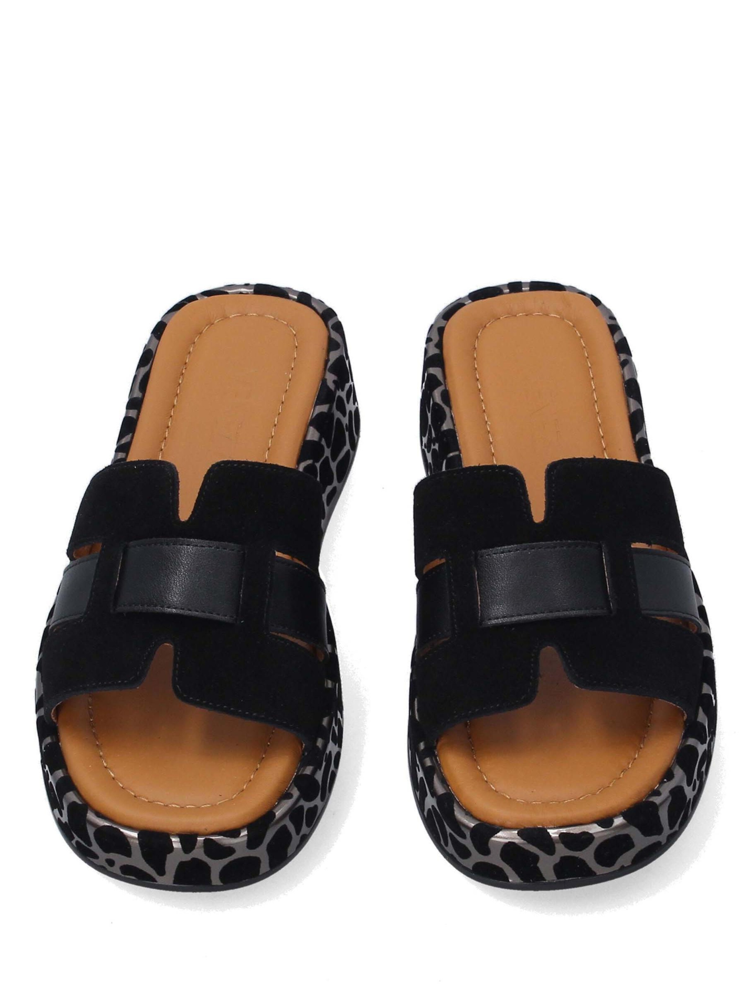 VENEZIA Pantolette‌ in Schwarz