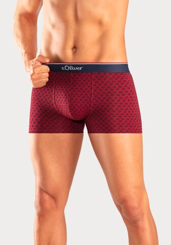 s.Oliver - Calzoncillo boxer en azul: frente