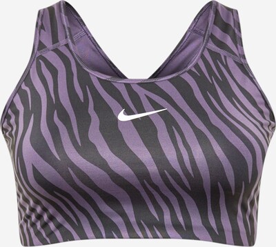 Reggiseno sportivo NIKE di colore lilla scuro / nero, Visualizzazione prodotti