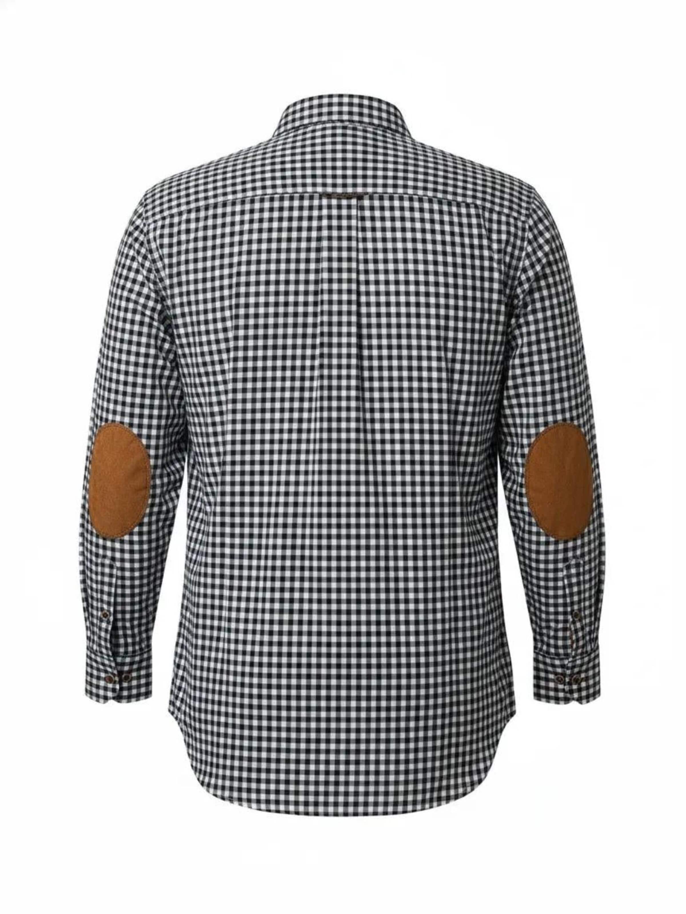 Lavecchia Comfort Fit Paita 'LV-1981 Übergrößen' värissä musta