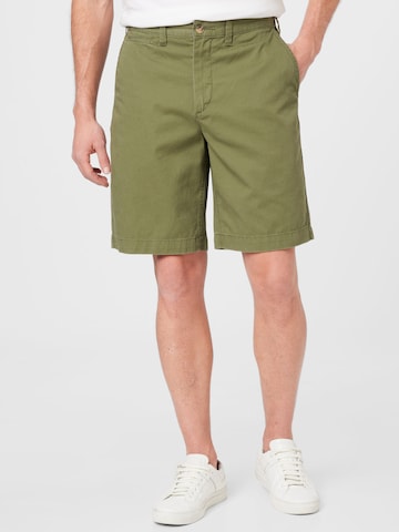 Polo Ralph Lauren - Regular Calças chino em verde: frente