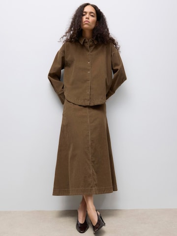 VERO MODA - Falda 'AWTALA' en marrón