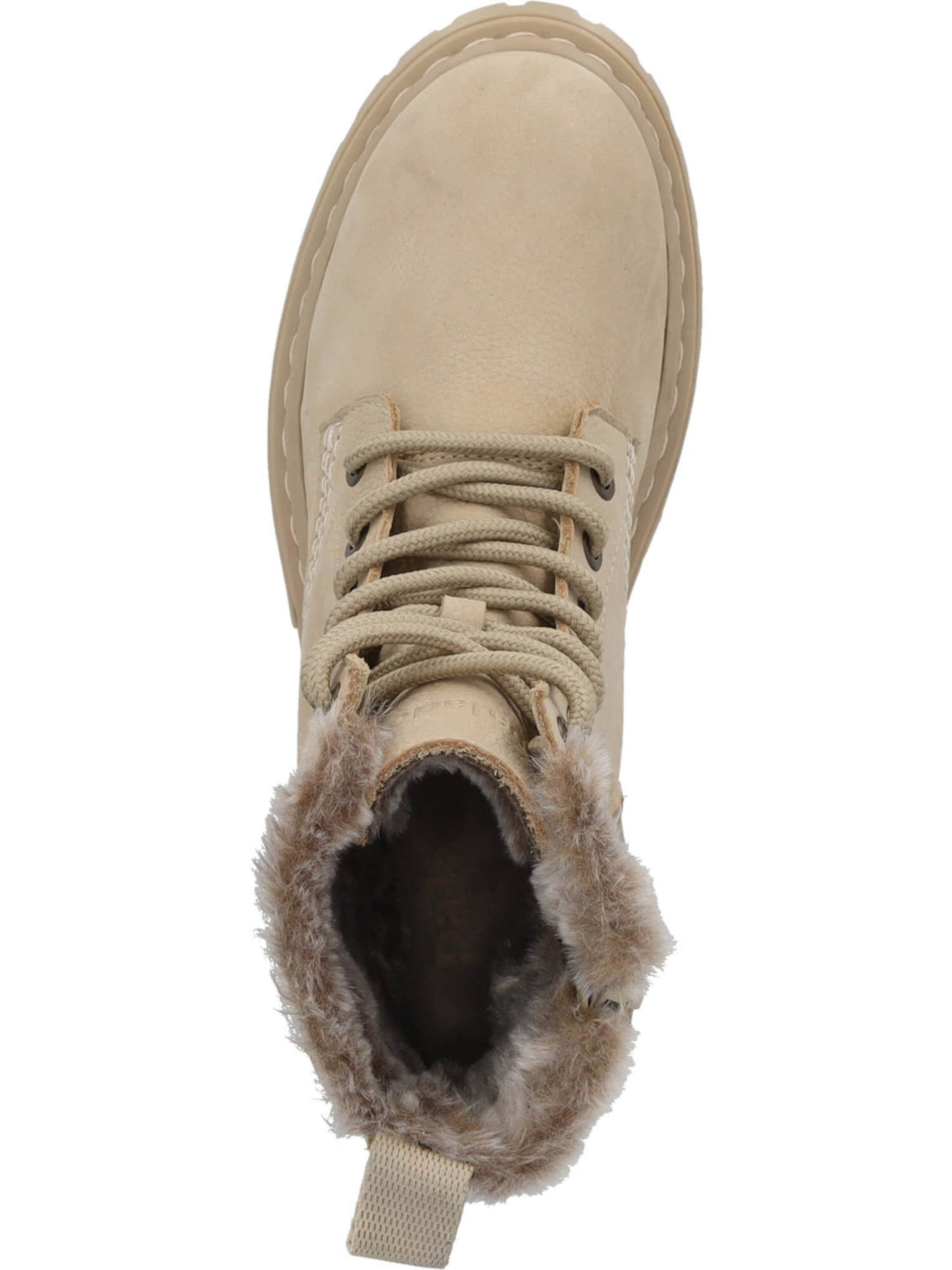 Palado Μπότες με κορδόνια 'Giase' σε μπεζ