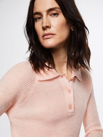 MANGO Pullover 'Ibec' in Pink