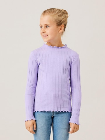 T-Shirt 'Noline' NAME IT en violet : devant