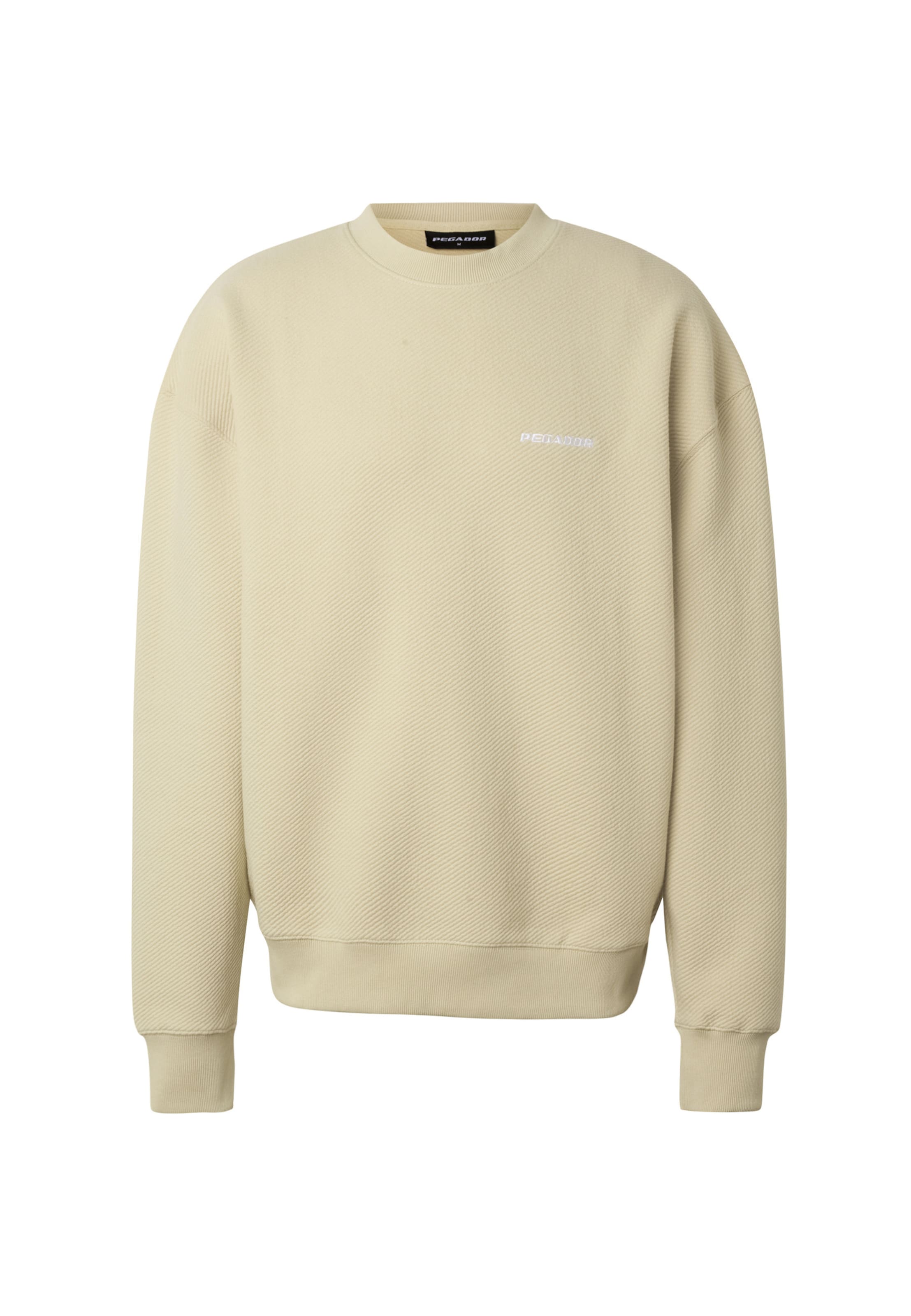 Felpa di Pegador in beige: frontale