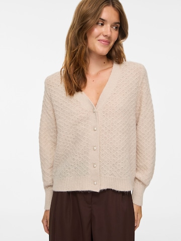 VILA Strickjacke 'VITuli' in Beige