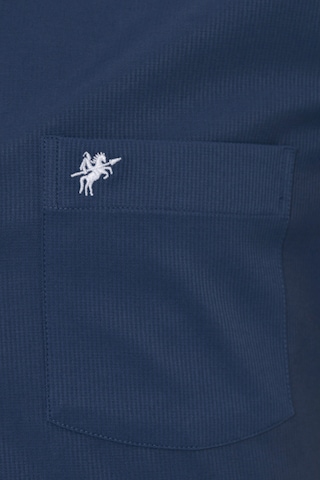 DENIM CULTURE - Ajuste regular Camisa ' STANLEY ' en azul