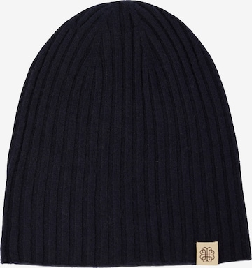GOBI Cashmere Mössa 'Unisex Cashmere Rib Knit Hat' i blå: framsida