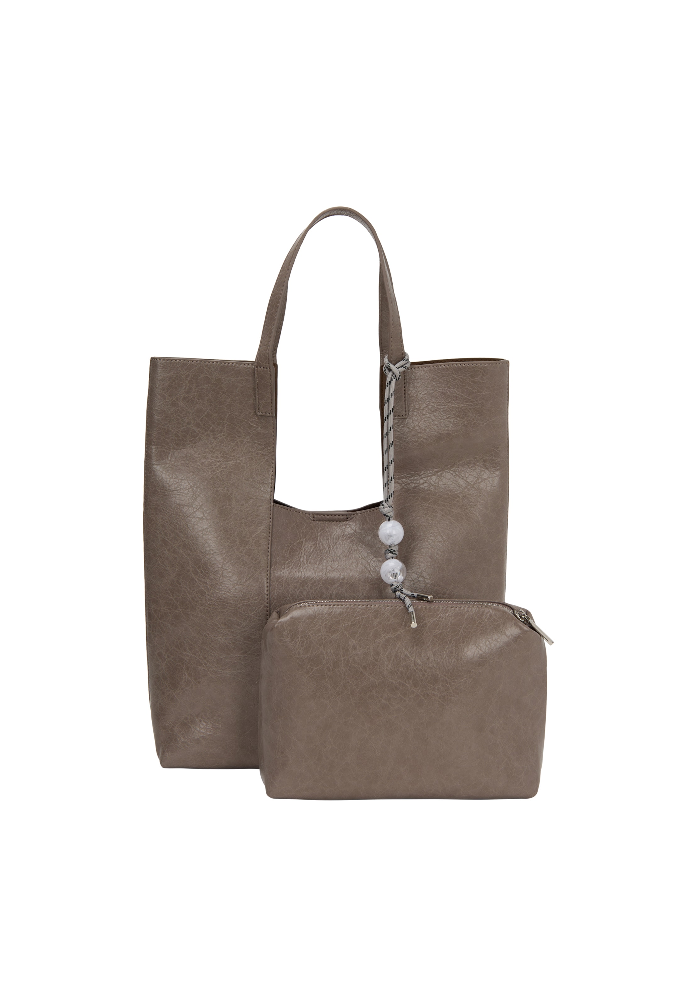 RISA Shoulder bag '2-IN-1' in Brown: front