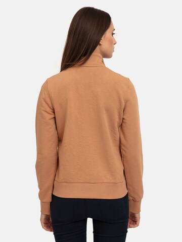 Jacey Quinn - Sudadera con cremallera en naranja