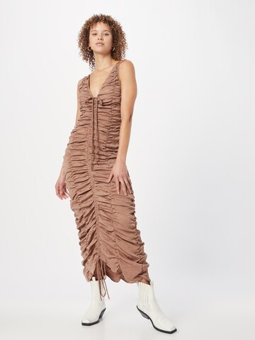 Hosbjerg Dress 'Jill Vita' in Brown: front