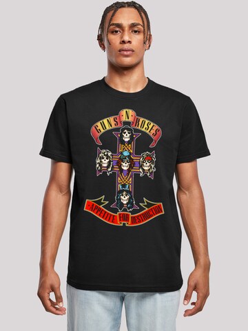 T-Shirt F4NT4STIC en noir : devant