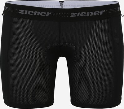 Pantaloni sport 'Nekia' ZIENER pe gri metalic / negru, Vizualizare produs