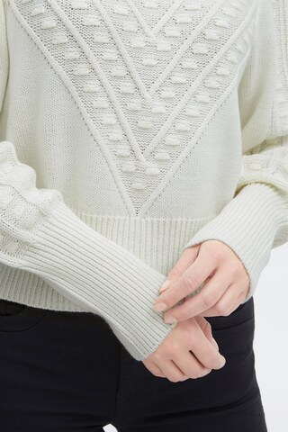 PULZ Jeans Sweater 'Pzamy' in White