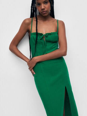 Robe Pull&Bear en vert