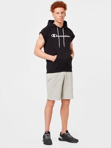 Champion Authentic Athletic Apparel Sweatshirt in Black