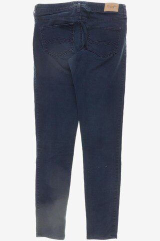 Abercrombie & Fitch Stoffhose XS in Blau