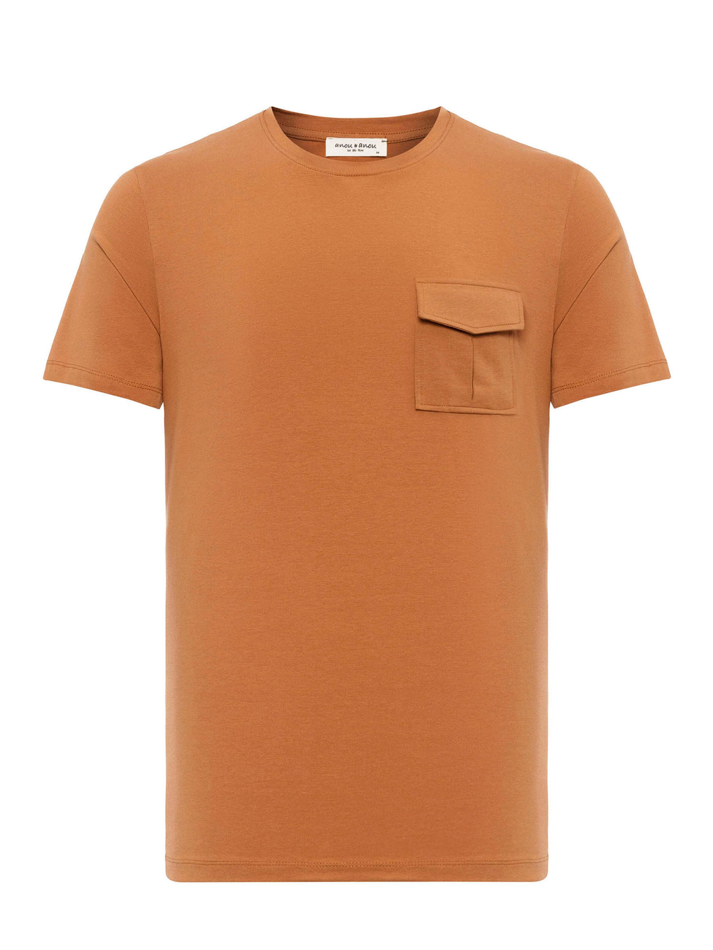 Anou Anou Tričko – hnědá: přední strana