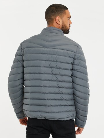 Veste mi-saison 'Craven' Threadbare en gris