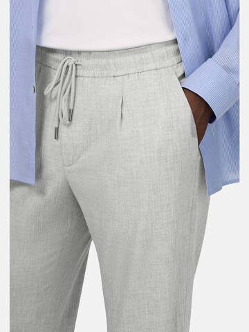 Coupe slim Pantalon à plis Boggi Milano en gris