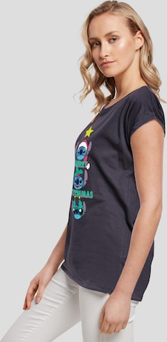 T-shirt 'Lilo And Stitch - Merry Stitchmas' ABSOLUTE CULT en bleu