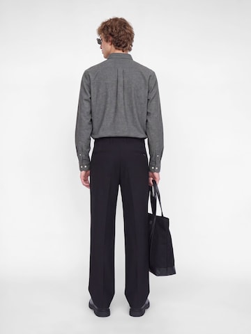 JACK & JONES Regular Fit Hemd 'Stanley' in Grau