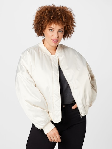 Veste mi-saison Urban Classics en beige : devant