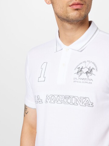 La Martina T-Shirt in Weiß