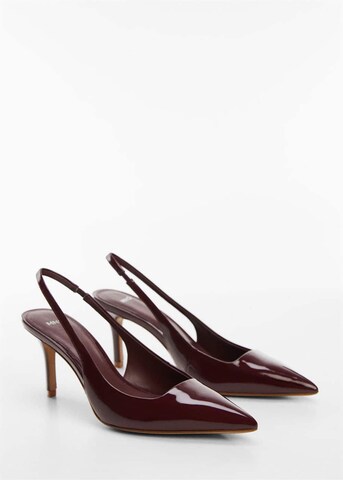 MANGO Slingpumps 'Son' in Rot