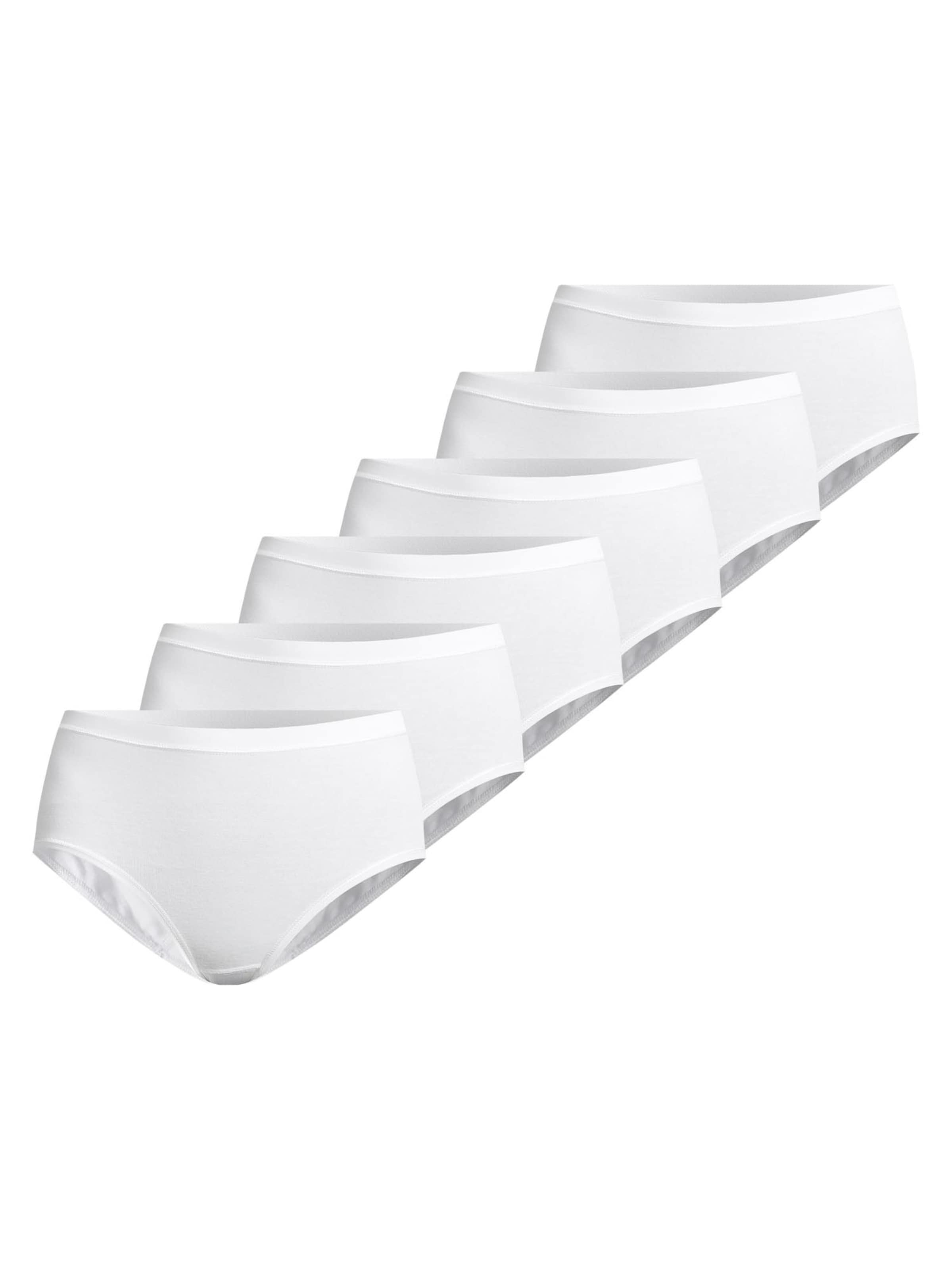 CON-TA Panty 'Feinripp' in White: front