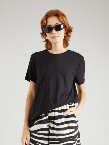 T-shirt 'Ello' SECOND FEMALE en noir : devant