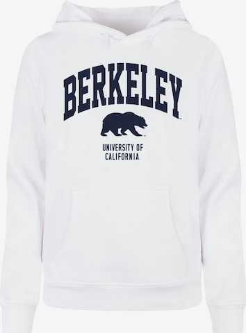 Felpa 'Berkeley University - Bear' di Merchcode in bianco: frontale
