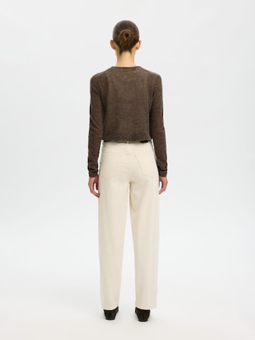 SELECTED - Cárdigan 'SLFSHIRLEY' en marrón