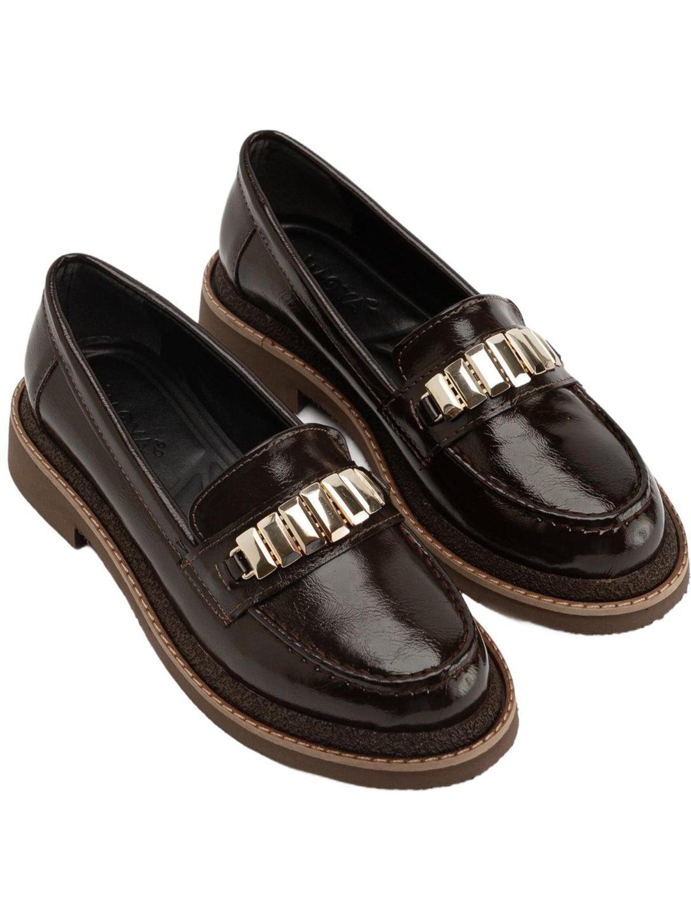 Limoya Classic Flats 'Maribel' in Brown