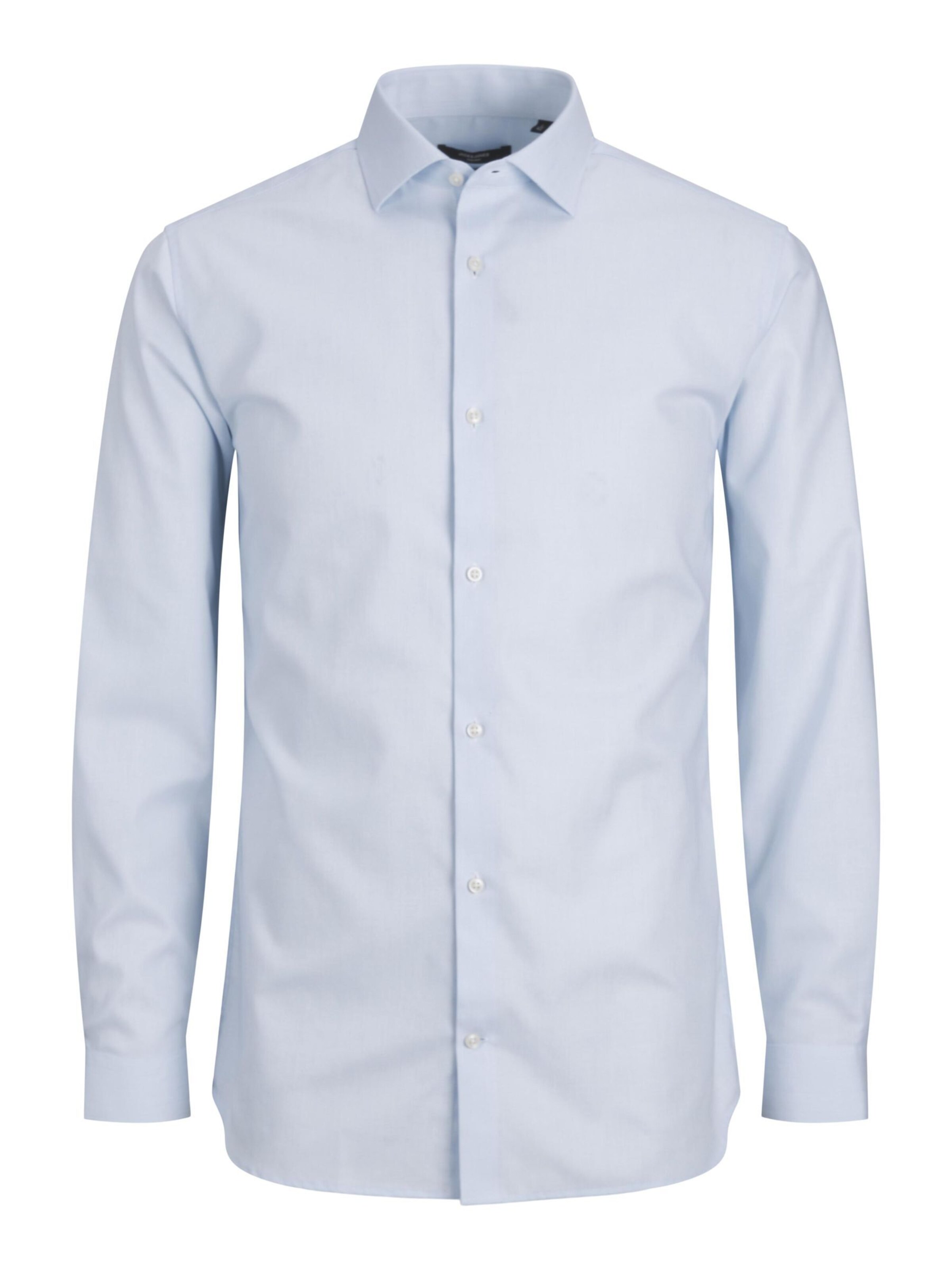 JACK & JONES Slim Fit Hemd 'JPRBLAParker' in Blau: Vorderseite