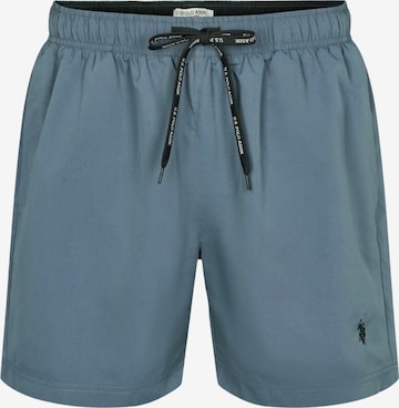 U.S. POLO ASSN. Uimashortsit 'Aza' värissä sininen: etupuoli