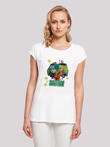 T-shirt F4NT4STIC en blanc : devant