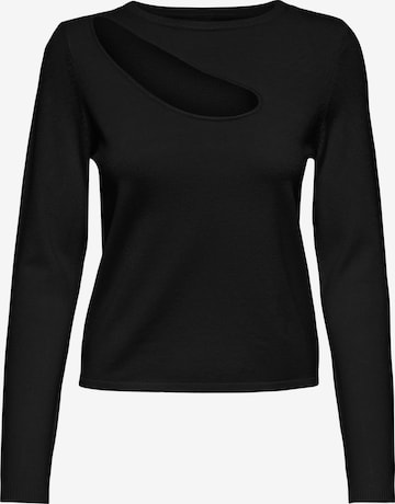 ONLY Sweater 'PEAKY' in Black: front