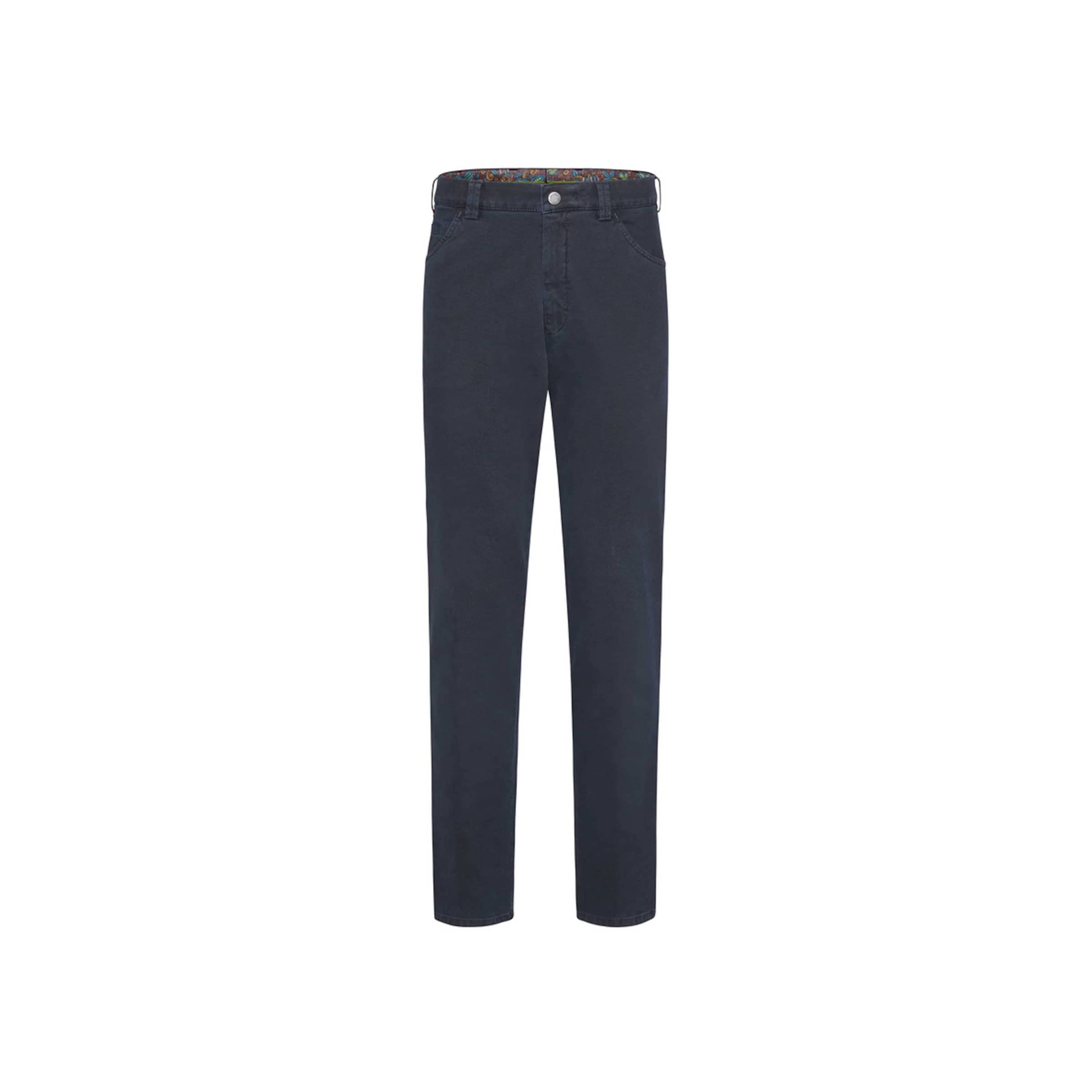 MEYER Slimfit Chino in Blauw: voorkant