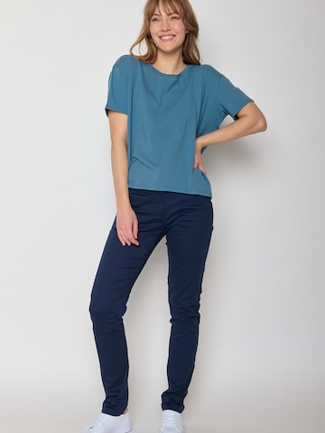 Maglietta di GREENBOMB in blu