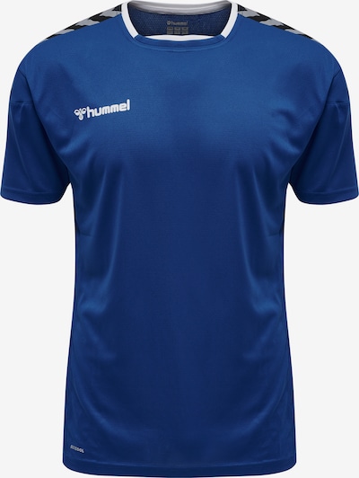 Hummel Sporthirt in royalblau / schwarz / weiß, Produktansicht