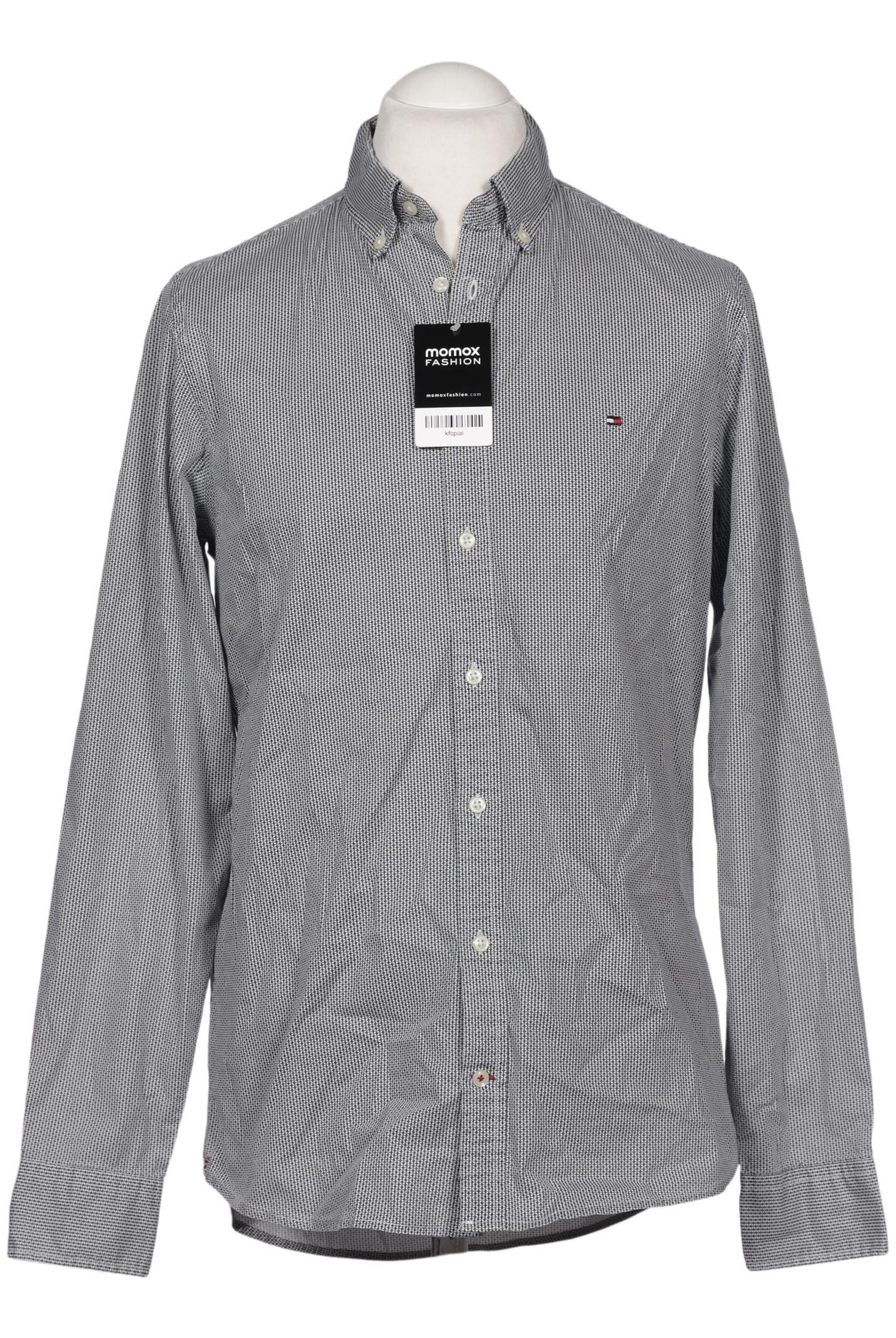 TOMMY HILFIGER Button Up Shirt in L in Mixed colors: front
