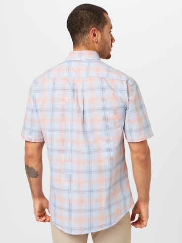 FYNCH-HATTON Regular fit Button Up Shirt in Orange