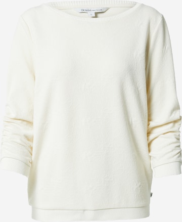 TOM TAILOR DENIM Sweatshirt in Beige: front