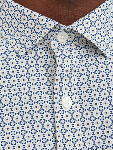 JACK & JONES - Ajuste estrecho Camisa 'Blackpool' en azul