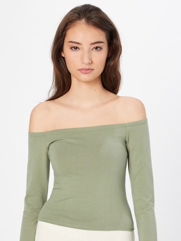 HOLLISTER Shirt in Groen: voorkant