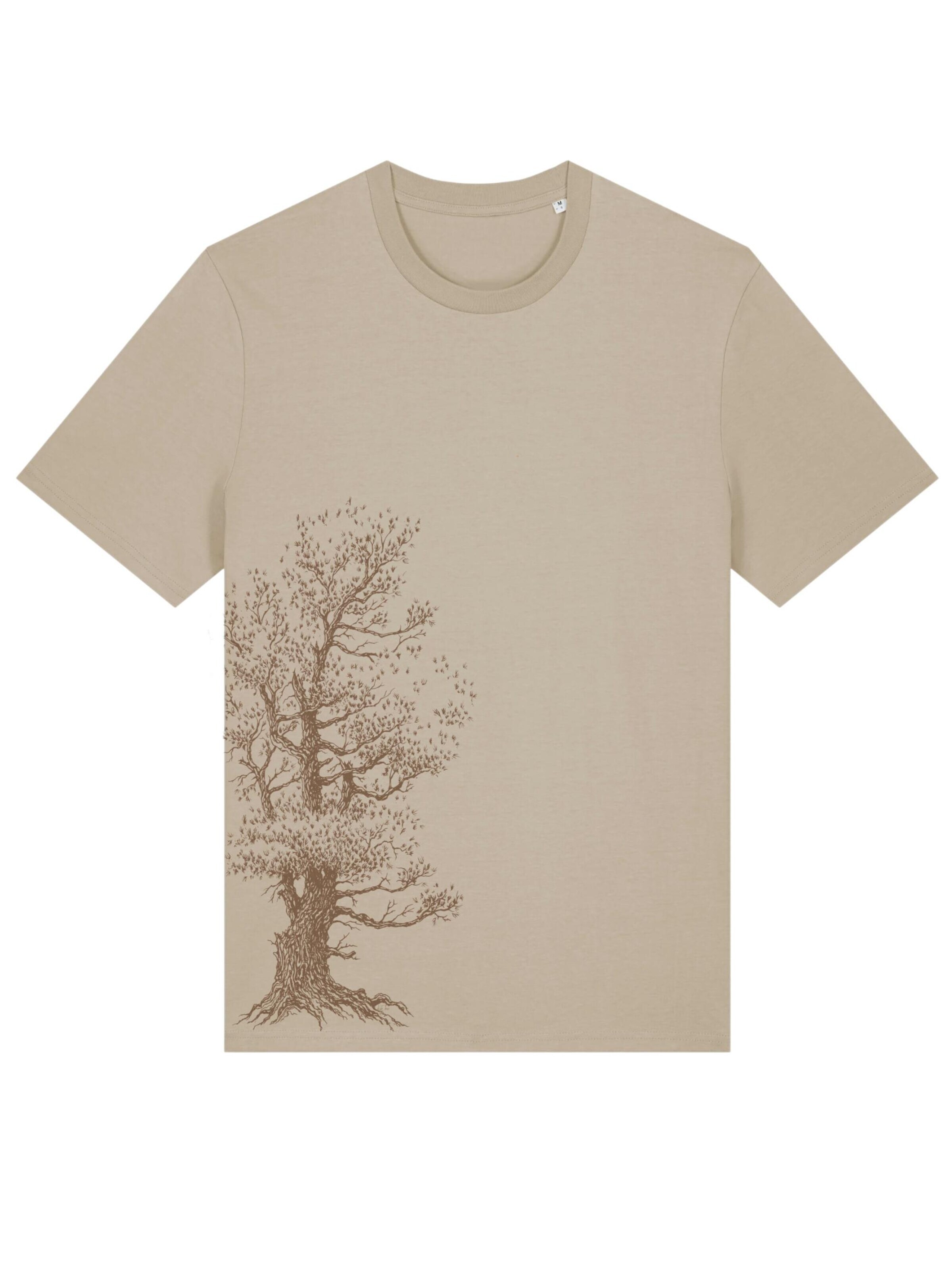 T-Shirt 'Organic Fairwear Pine Tree' Life-Tree en beige