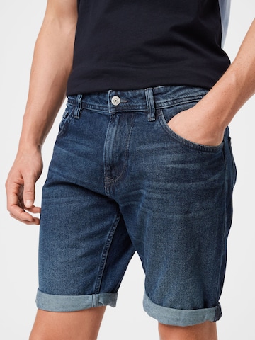 TOM TAILOR DENIM Regular Shorts in Blau