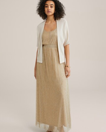 WE Fashion Knit cardigan in Beige